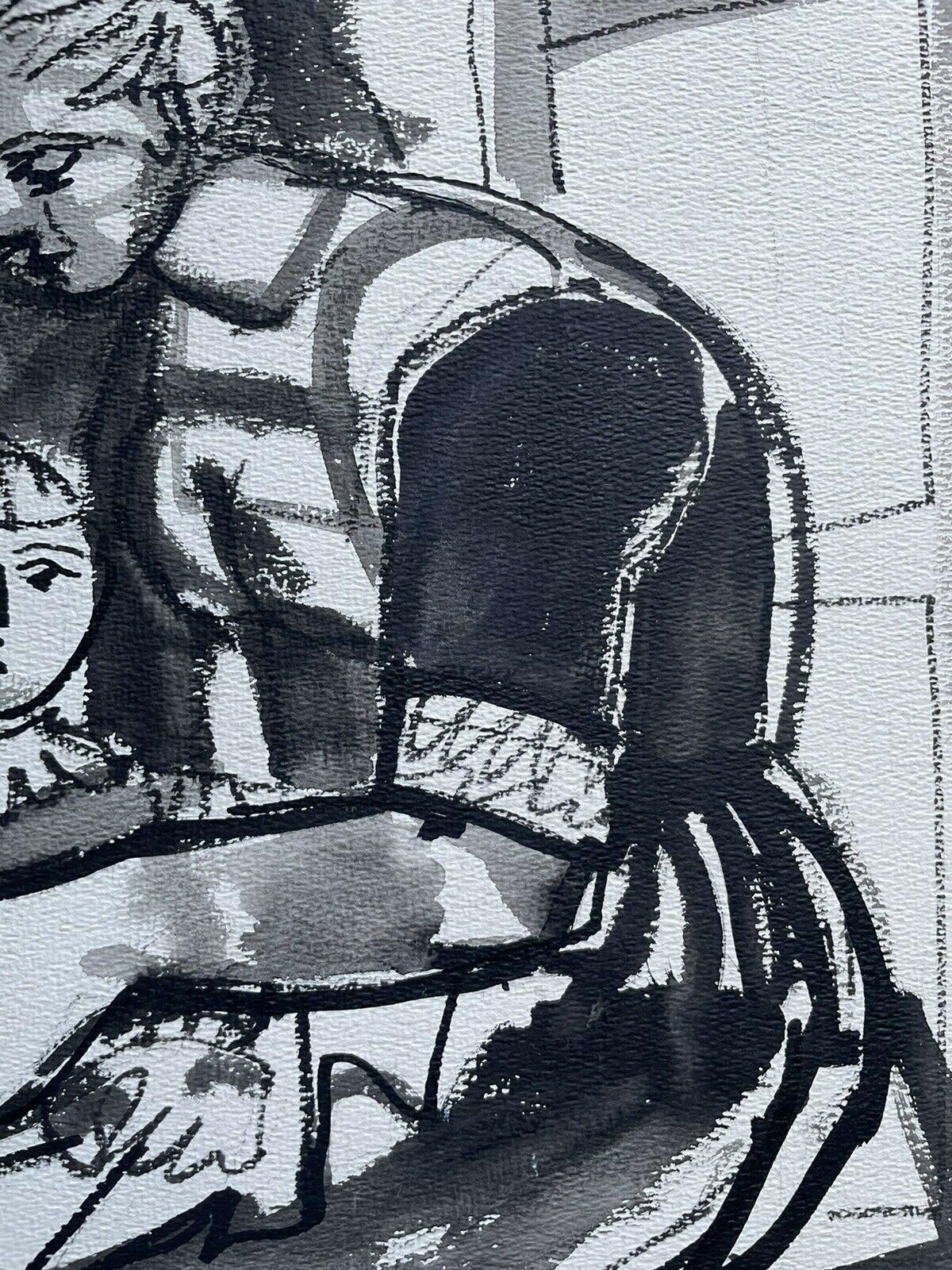 Unknowncarlos Carnero Large Original Painting, Fernand Leger Assistantmid 20th Century photo Art