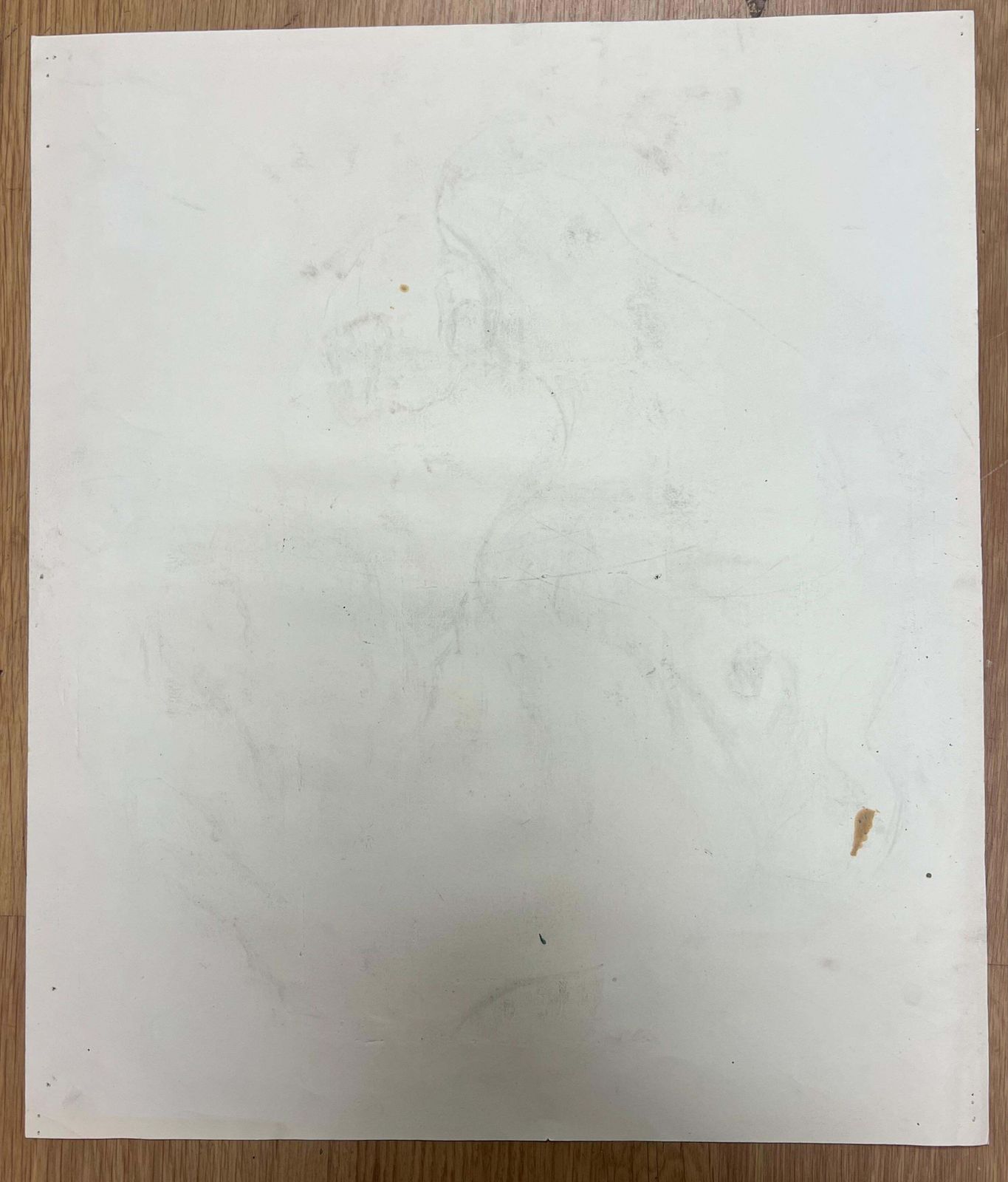 Claude Lagoucheoriginal 1970's French Abstract Painting Study Of Draped Formsc. 1970's photo 306.0