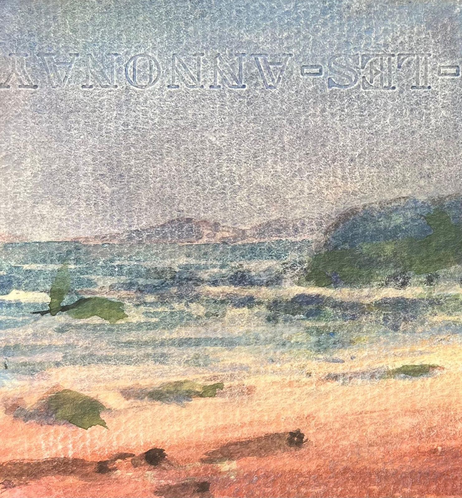 Maurice Mazeiliefrench Impressionist Watercolor Of A Coastal Scene With Outbuildings photo 219.0