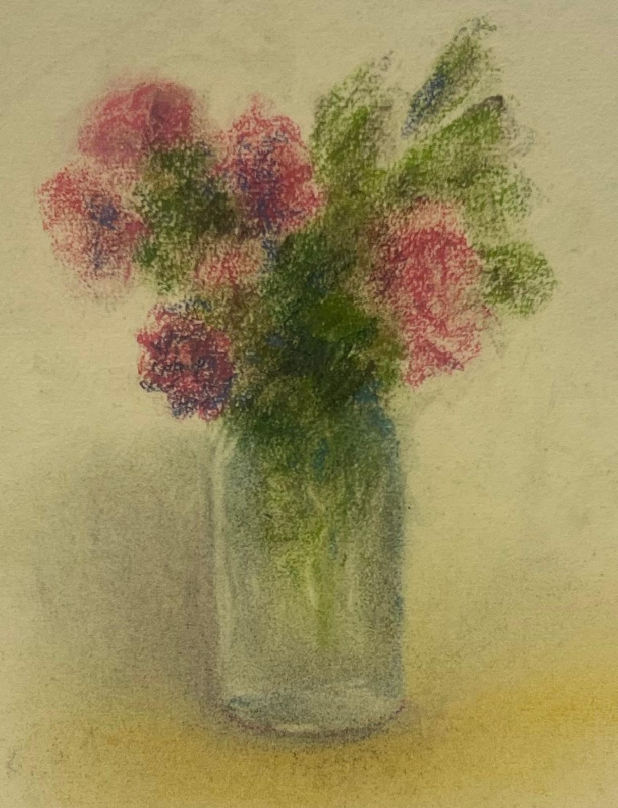 Regine Davidfloral Still Life In Soft Pastels Mid 20th Century Impressionist Style1936 photo furniture