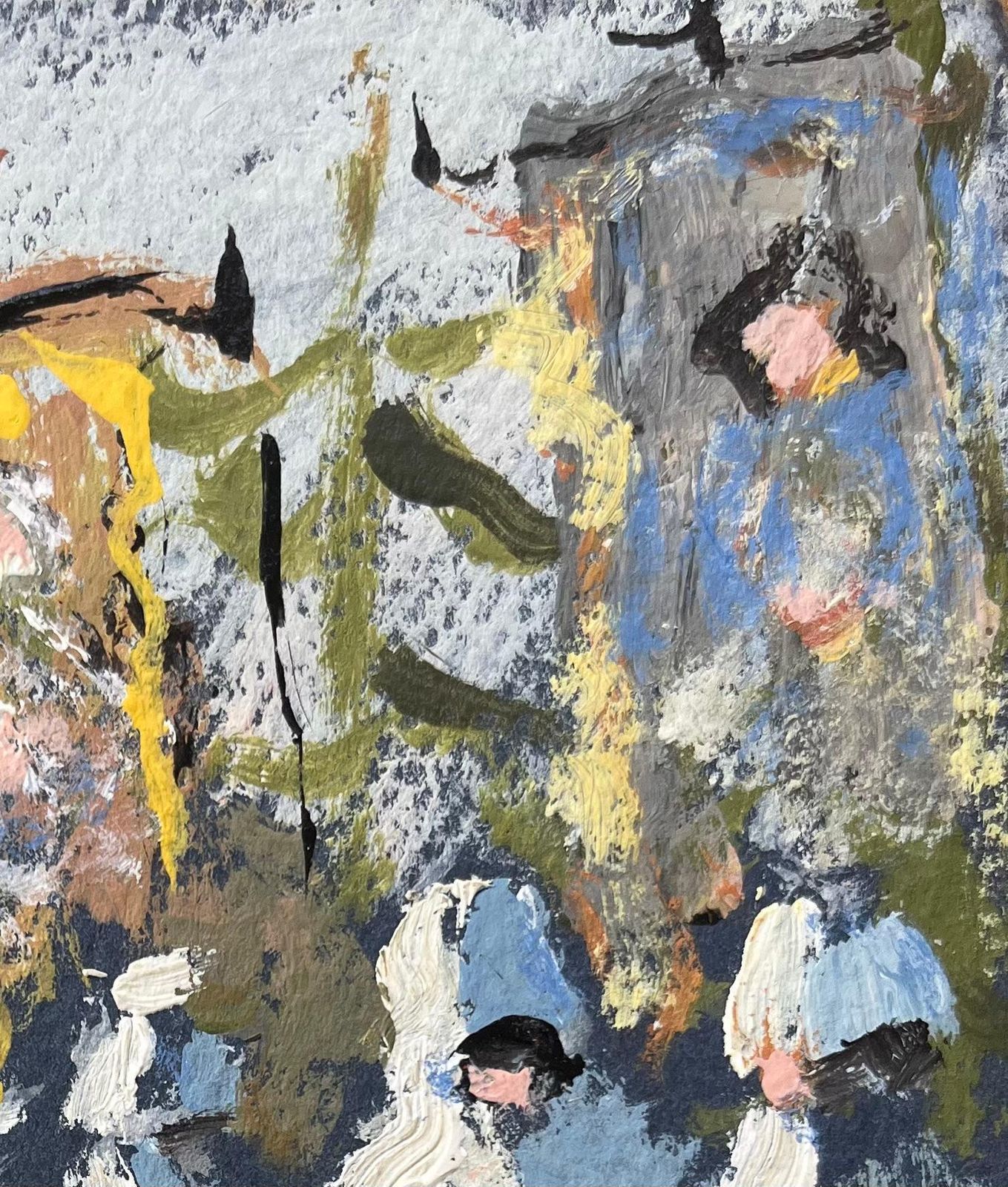 Fanch Lelfrench Impressionist Oil Painting Of La Procession Du Folgoët, Brittany2007 photo 475.0
