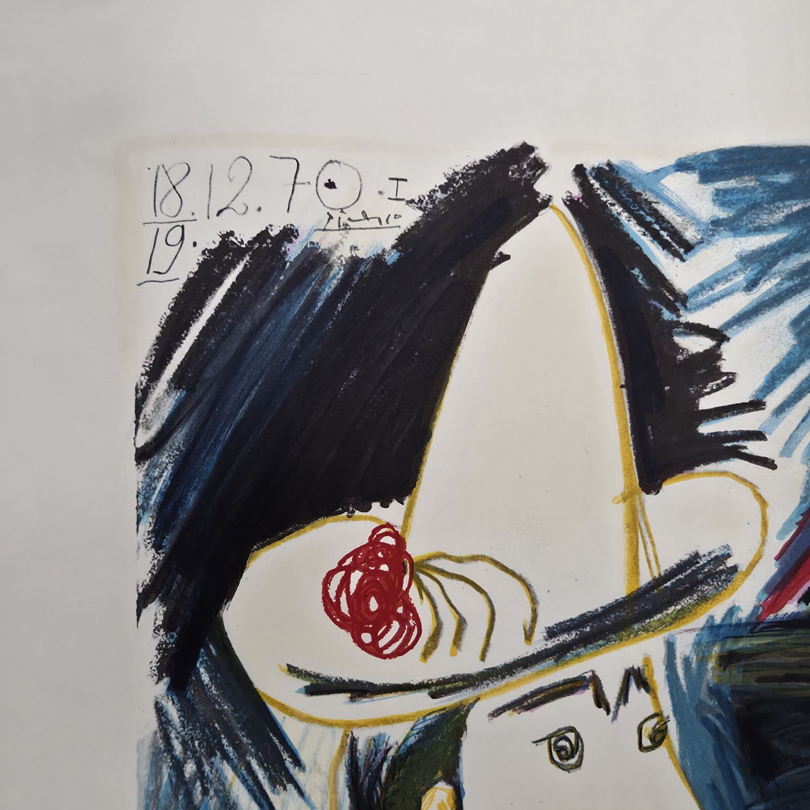 850.0 Pablo Picasso – Musée Dynamique De Dakar (1972) photo