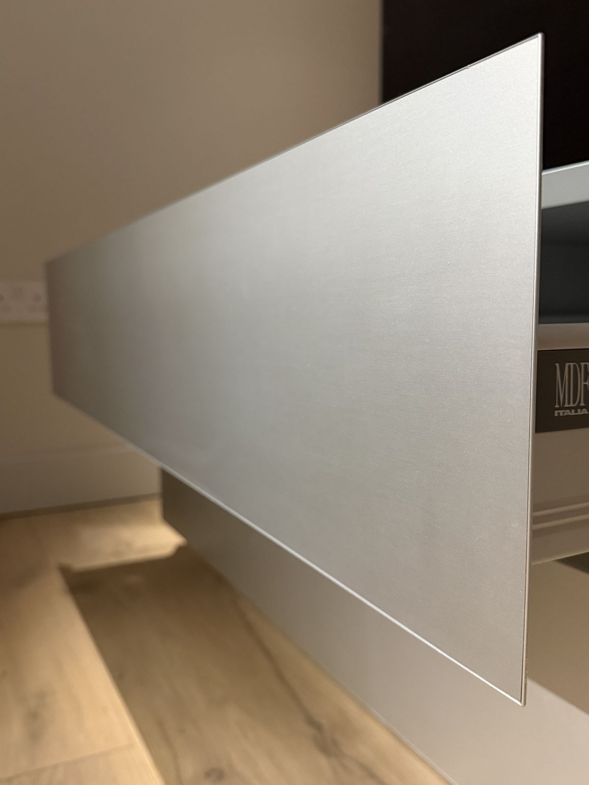 M.D.F. Italia Lowboard Aluminum Tv Console photo 500.0