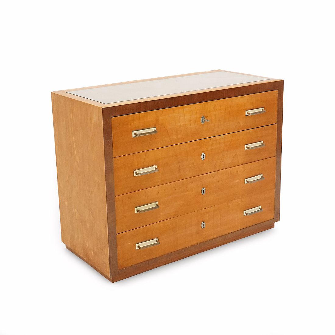 Rationalist Maple Chest Of Drawers, 1930s