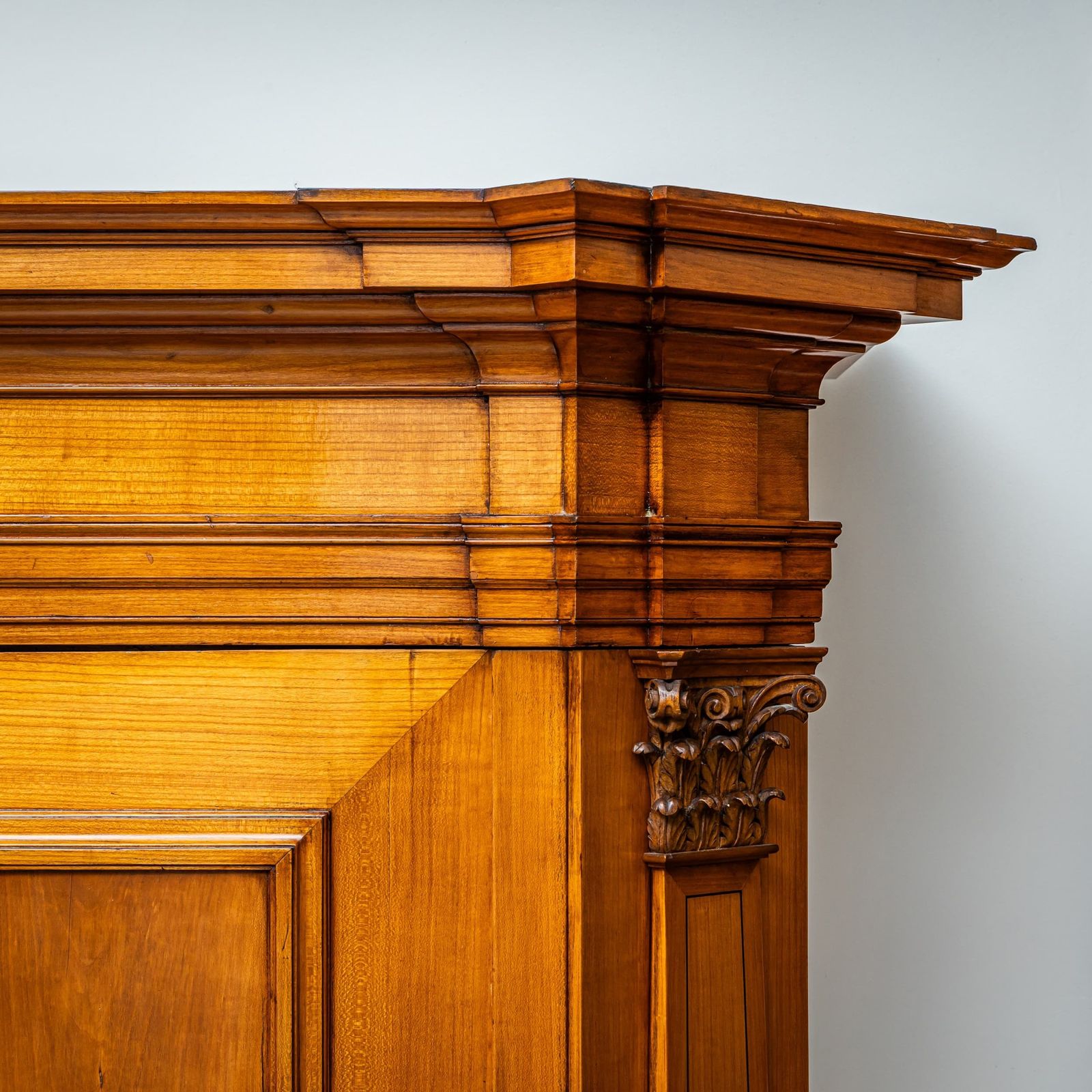 Louis XVI Style Hall Cabinet, Leipzig, Early 19th Century photo vintage