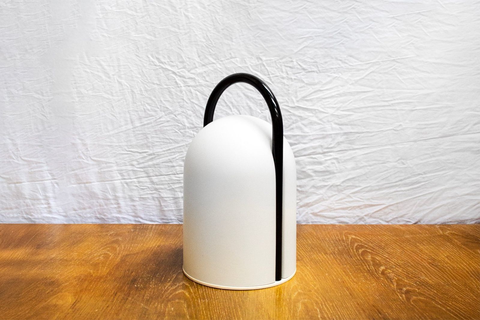 Tender Glass And Metal Table Lamp By Lanciani Romolo For Tronconi, 1980s
