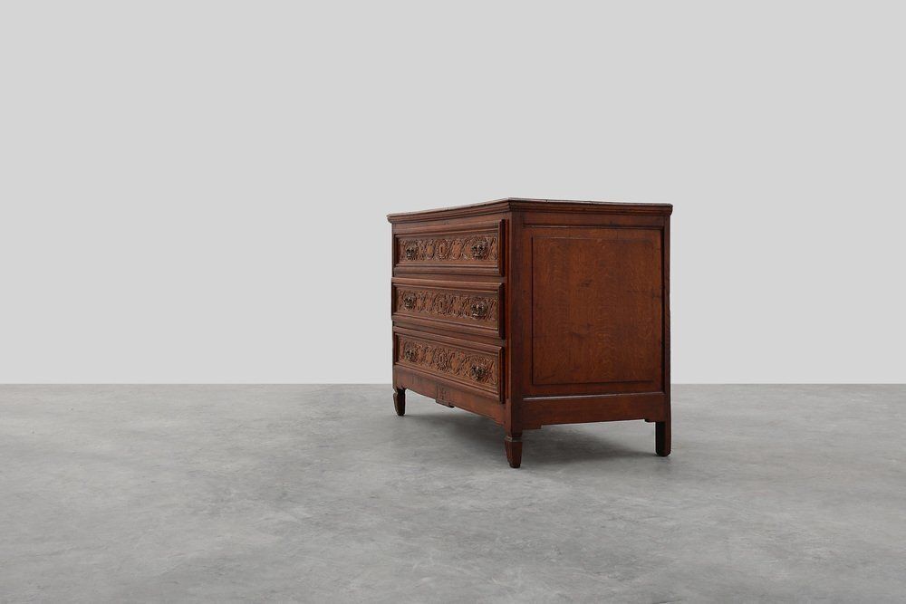 17th Century Italian Renaissance Oak Chest Of Drawers photo furniture