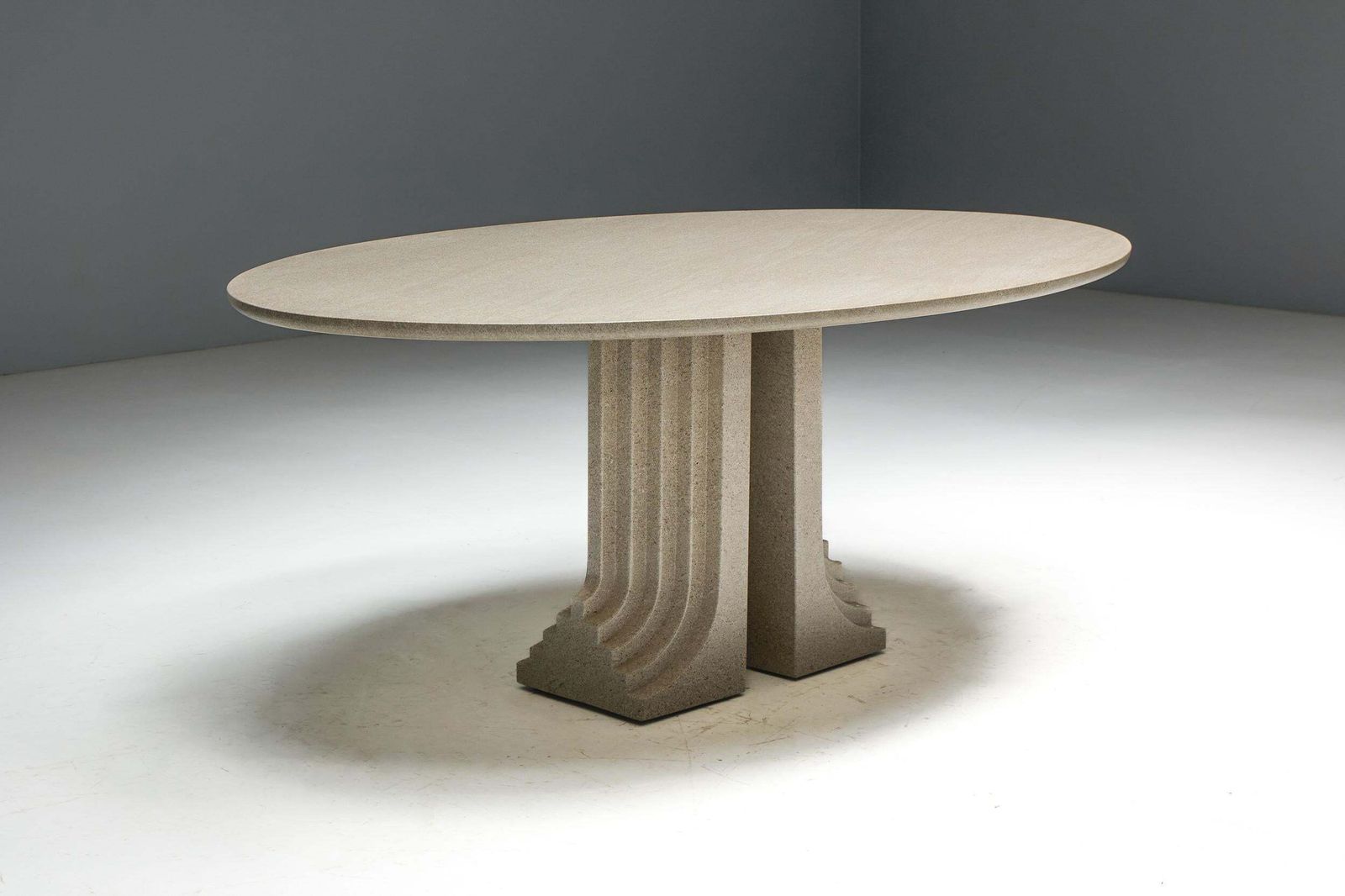 12858.0 Samo Dining Table By Carlo Scarpa For Simon Gavina, Italy, 1971 photo