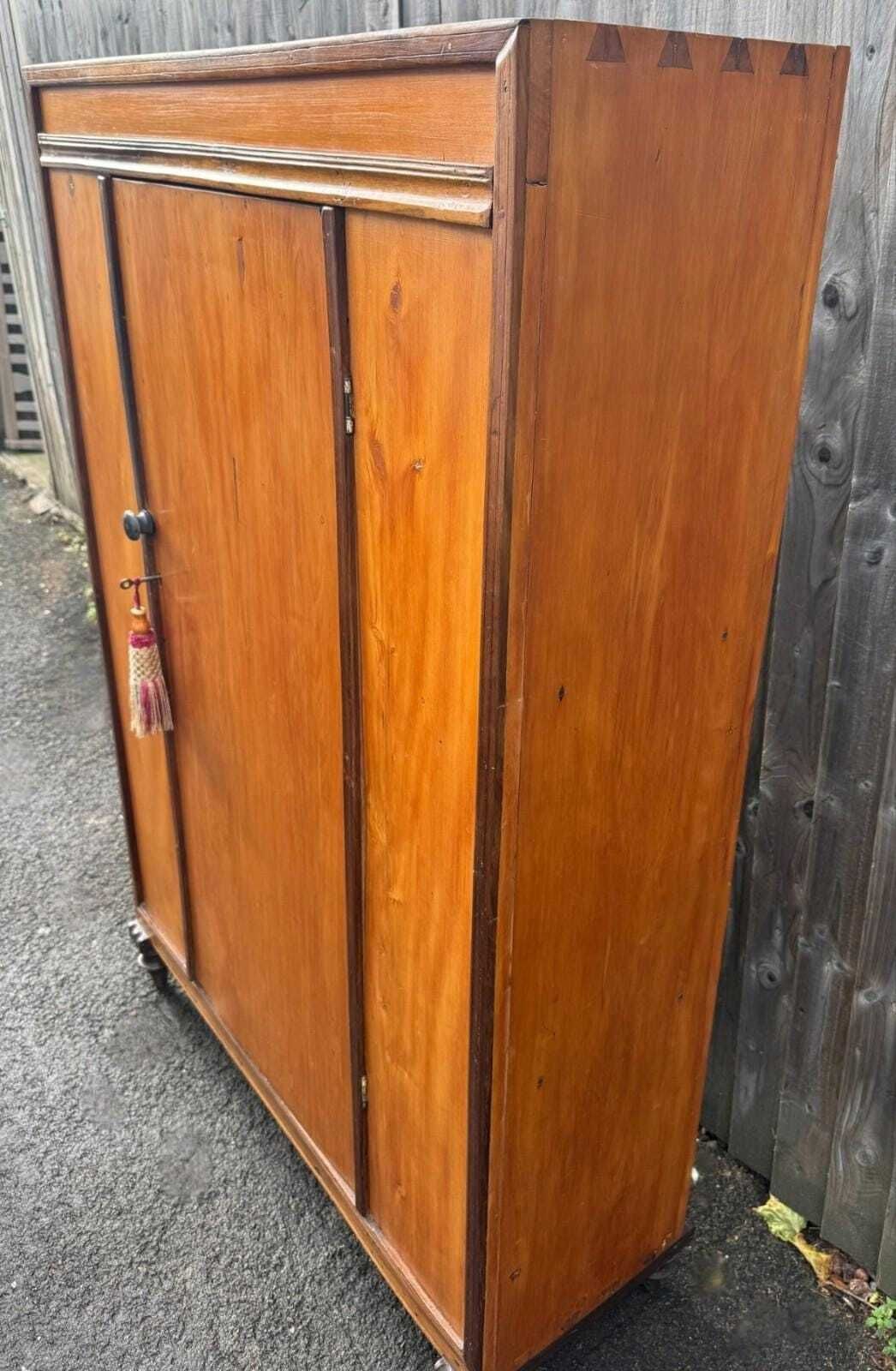 Antique 19th Century Continental Cape Yellowwood Cabinet Cupboard photo furniture