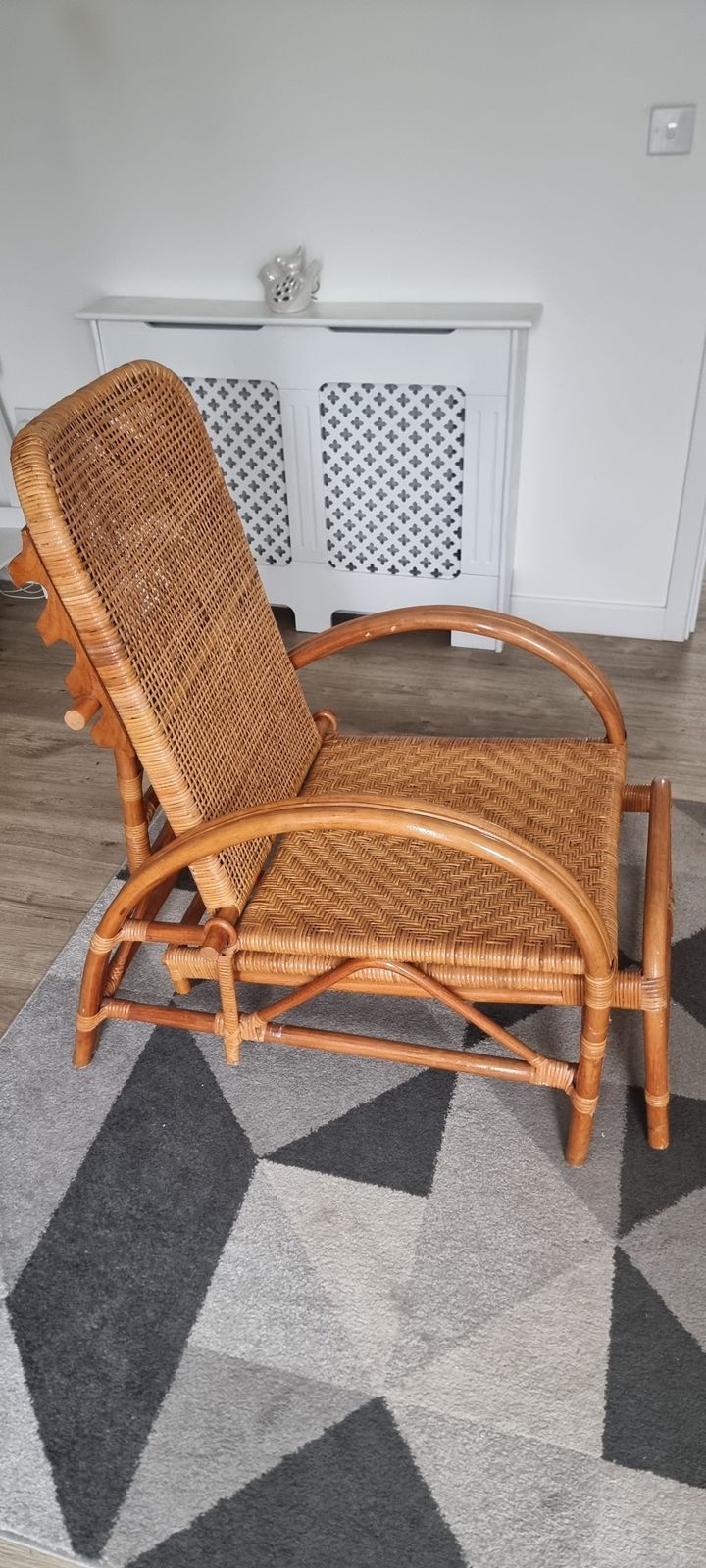 1950   1970 Rattan & Bamboo Lounge Chair photo furniture
