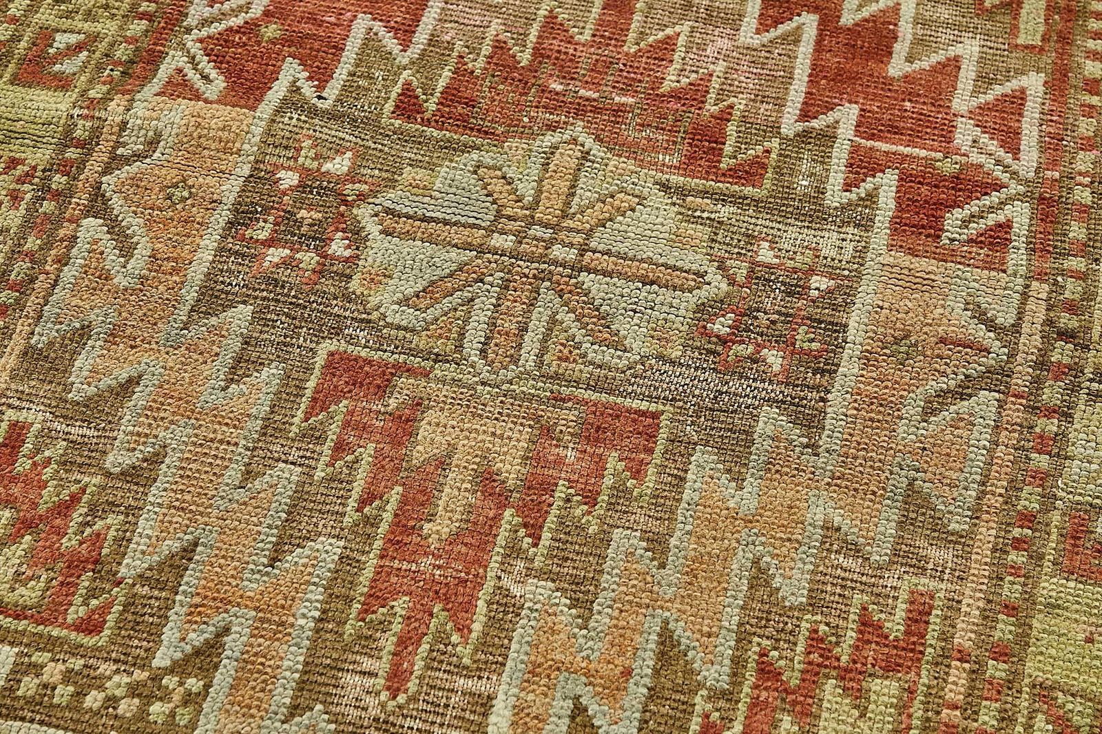 Handmade Turkish Beige Anatolian Runner Rug 75 Cm X 339 Cm photo 495.0