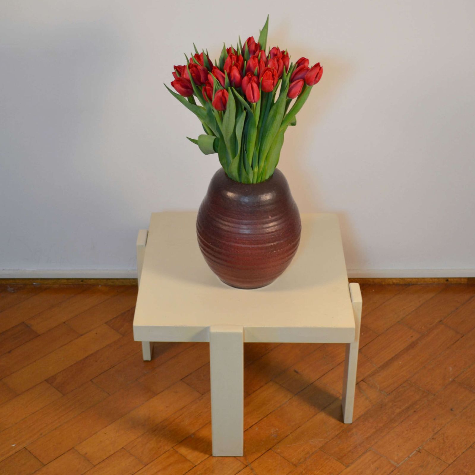 Nesting Tables By Gianfranco Frattini, Set Of Four In Cream Wood, 1960 Italy photo Furniture