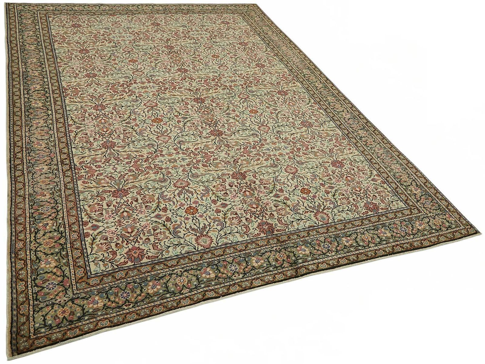 6x9 Hand Knotted Turkish Wool Rug photo furniture