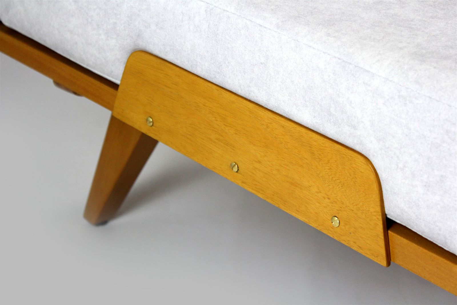 Restored 1960s Modular Corner Convertible Sofa With Pouf, Tatra, Czechoslovakia, 1960s photo furniture