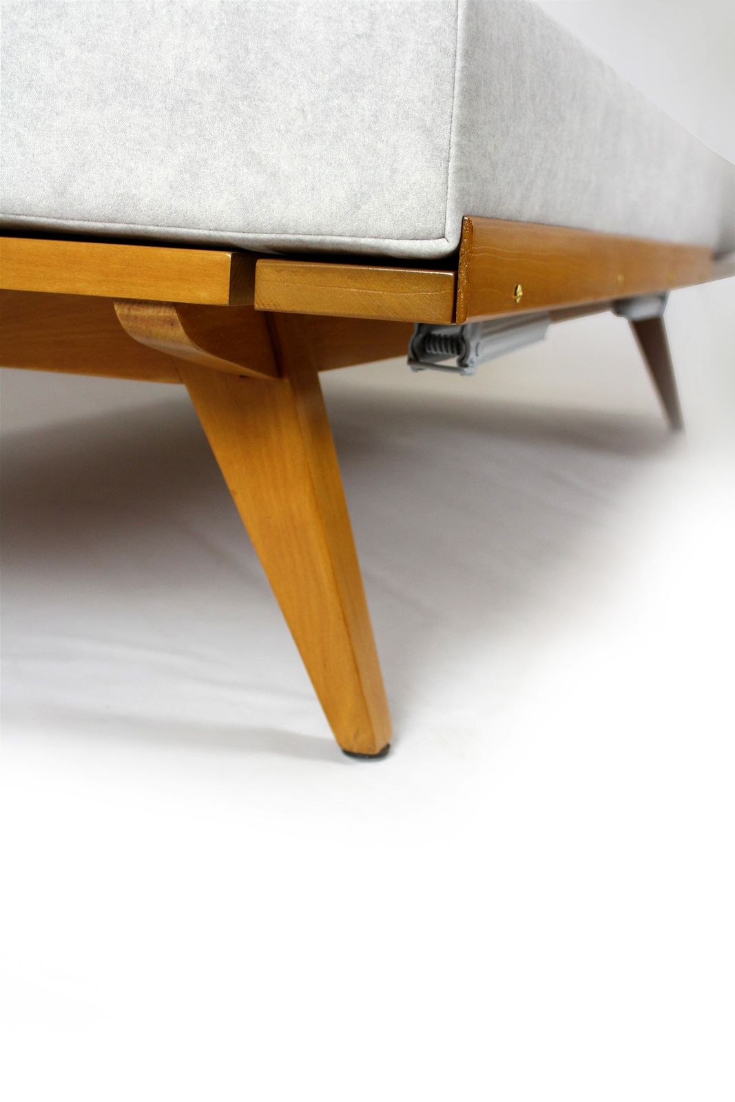 photo furniture Restored 1960s Modular Corner Convertible Sofa With Pouf, Tatra, Czechoslovakia, 1960s
