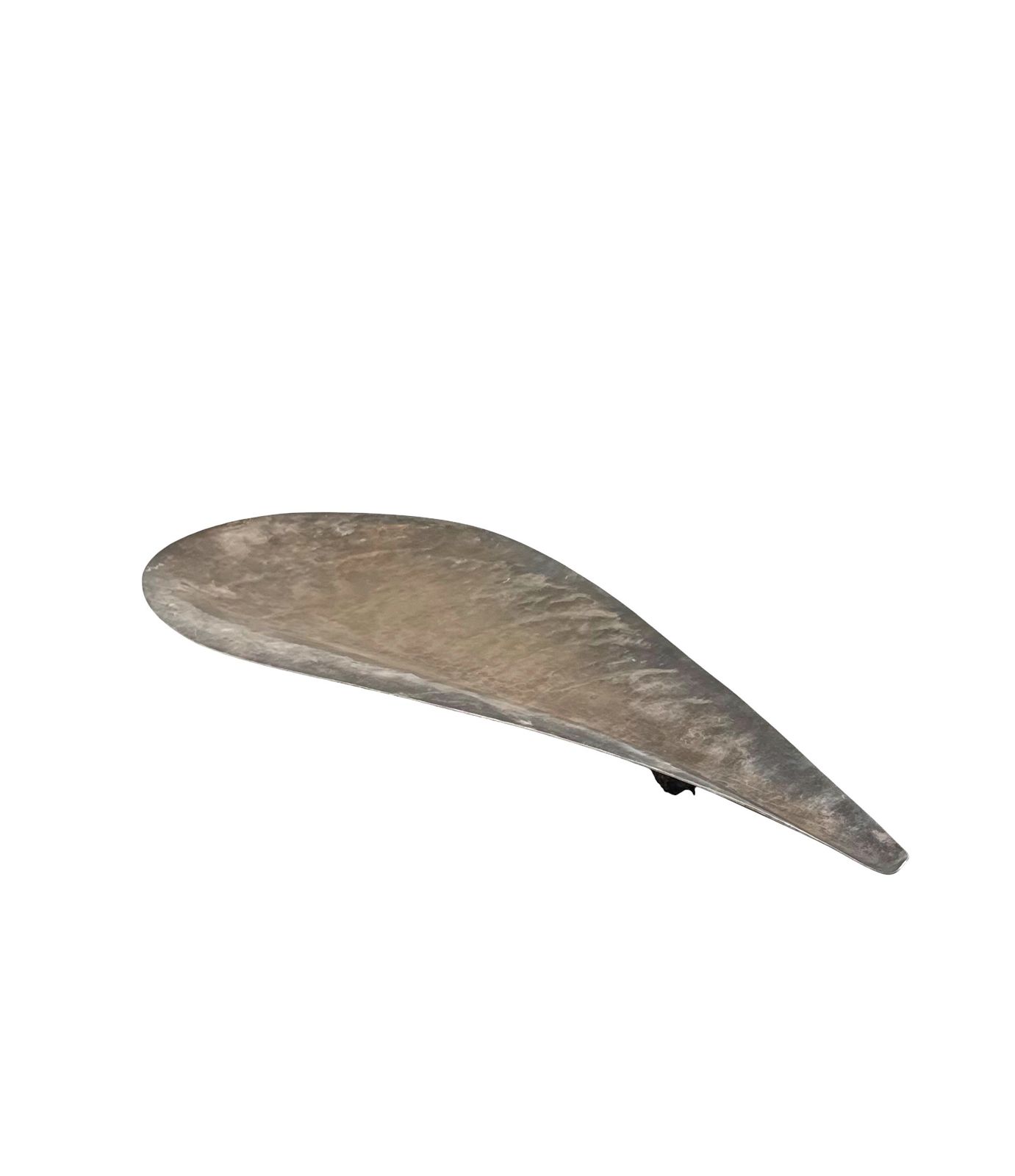 photo buy Silver Plated Shell Shaped Great Bowl / Centerpiece, Renato Raddi, Italy 1970s