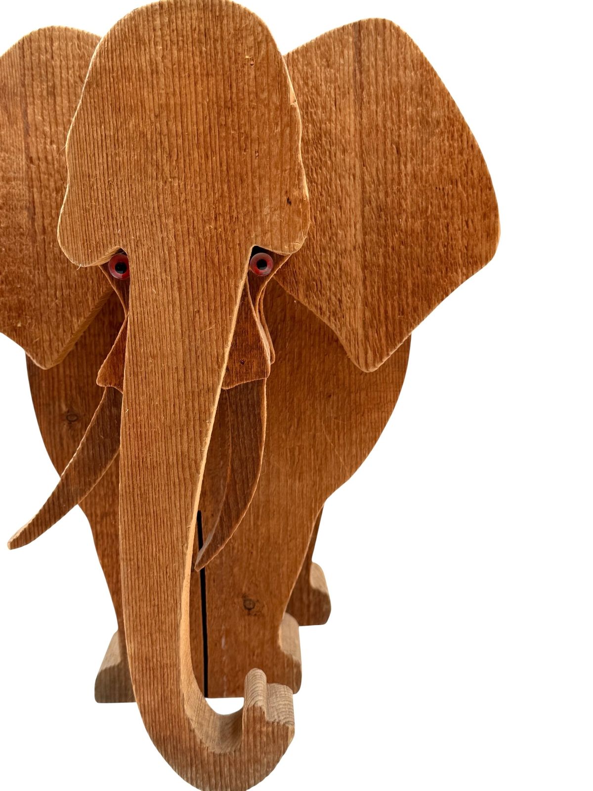Bottega Michelangeli, Elephant Wood Sculpture, Orvieto Italy 1970s photo 550.0