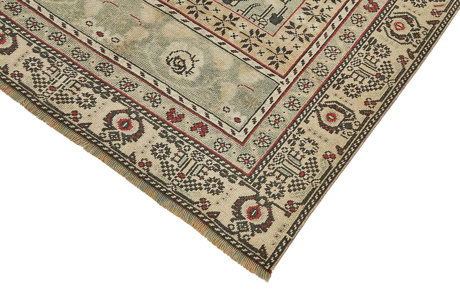 Beige Handmade Turkish Oriental Rug 172 Cm X 317 Cm photo Textiles