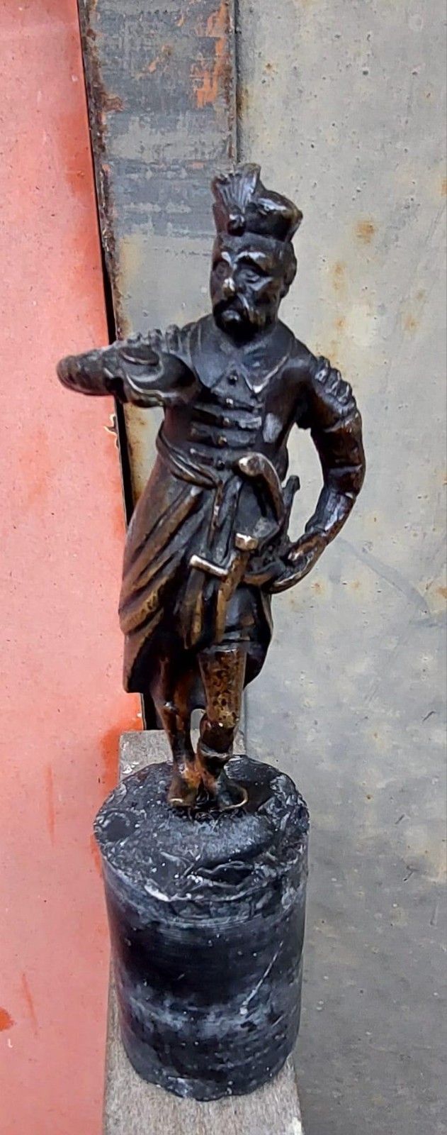 photo for sale Antique Bronze Orientalist Sculpture Turkish Soldier 19th Century France
