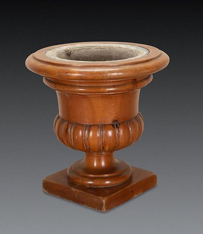 19th Century English Pine Wine Cooler Jardiniere photo for sale