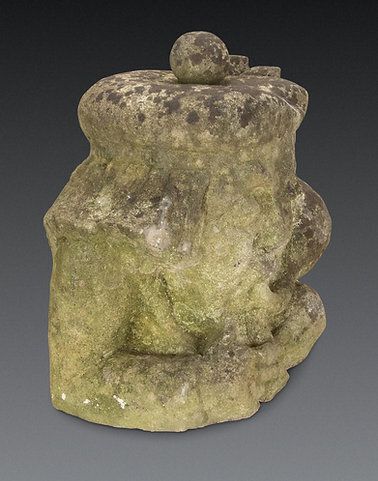 Early 19th Century Carved Stone Model Of A Piper photo for sale