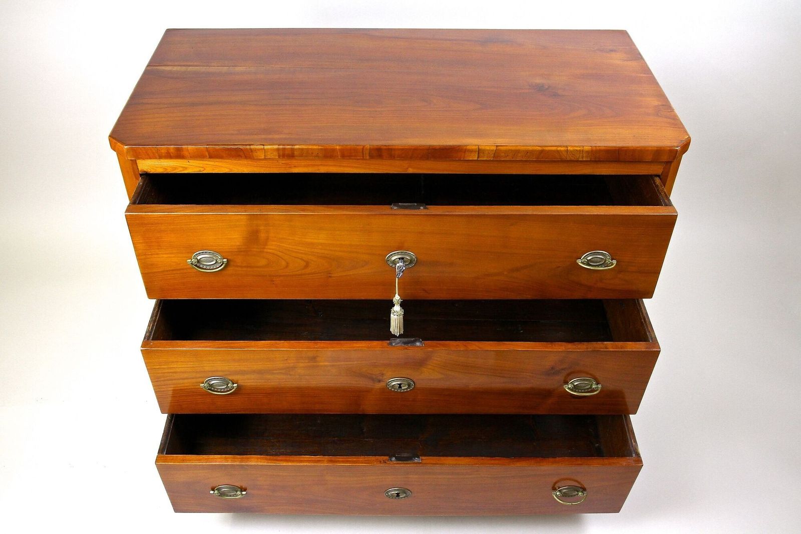 19th Century Biedermeier Chest Of Drawers, Cherrywood, Austria Circa 1830 photo 5280.0