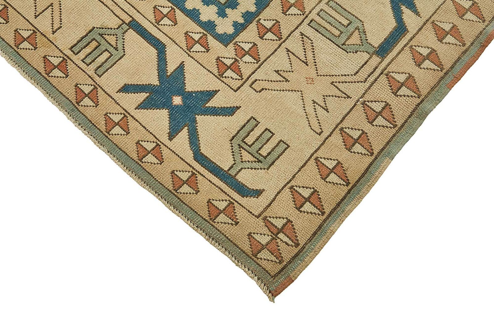 Turkish Beige Handmade Oriental Rug 210 X 297 Cm photo Textiles