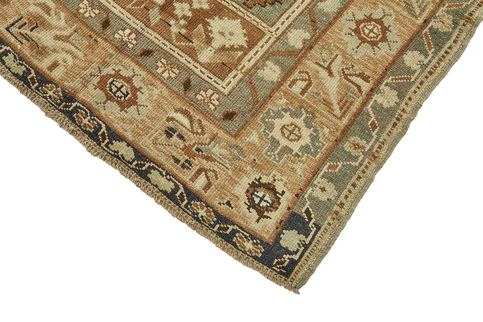Turkish Beige Handmade Oriental Rug 161 Cm X 300 Cm photo Textiles