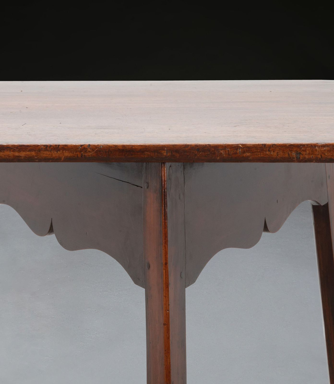 photo for sale Geo III Mahogany And Fruitwood Cricket Table