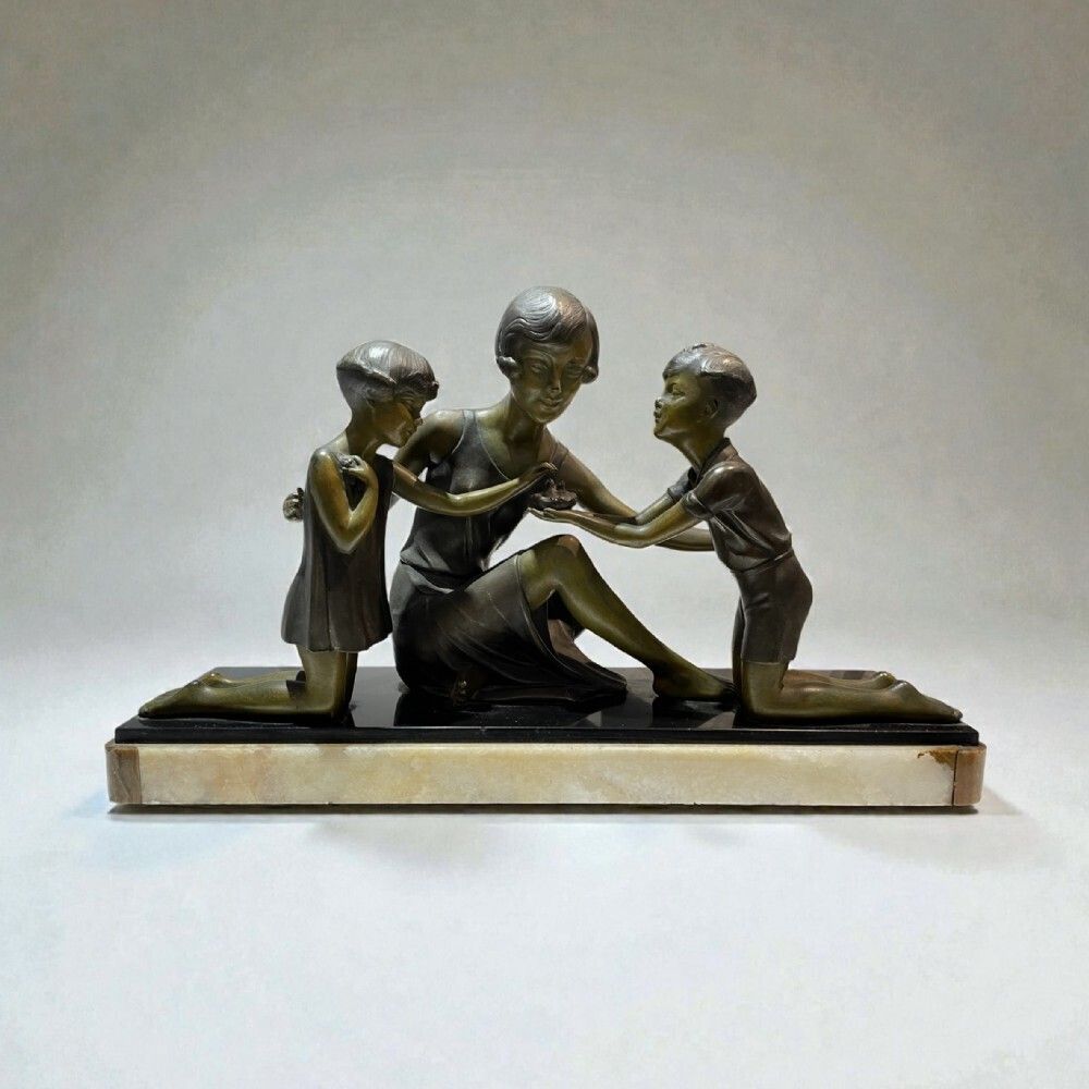 Art Art Deco Sculpture By P. Sega photo