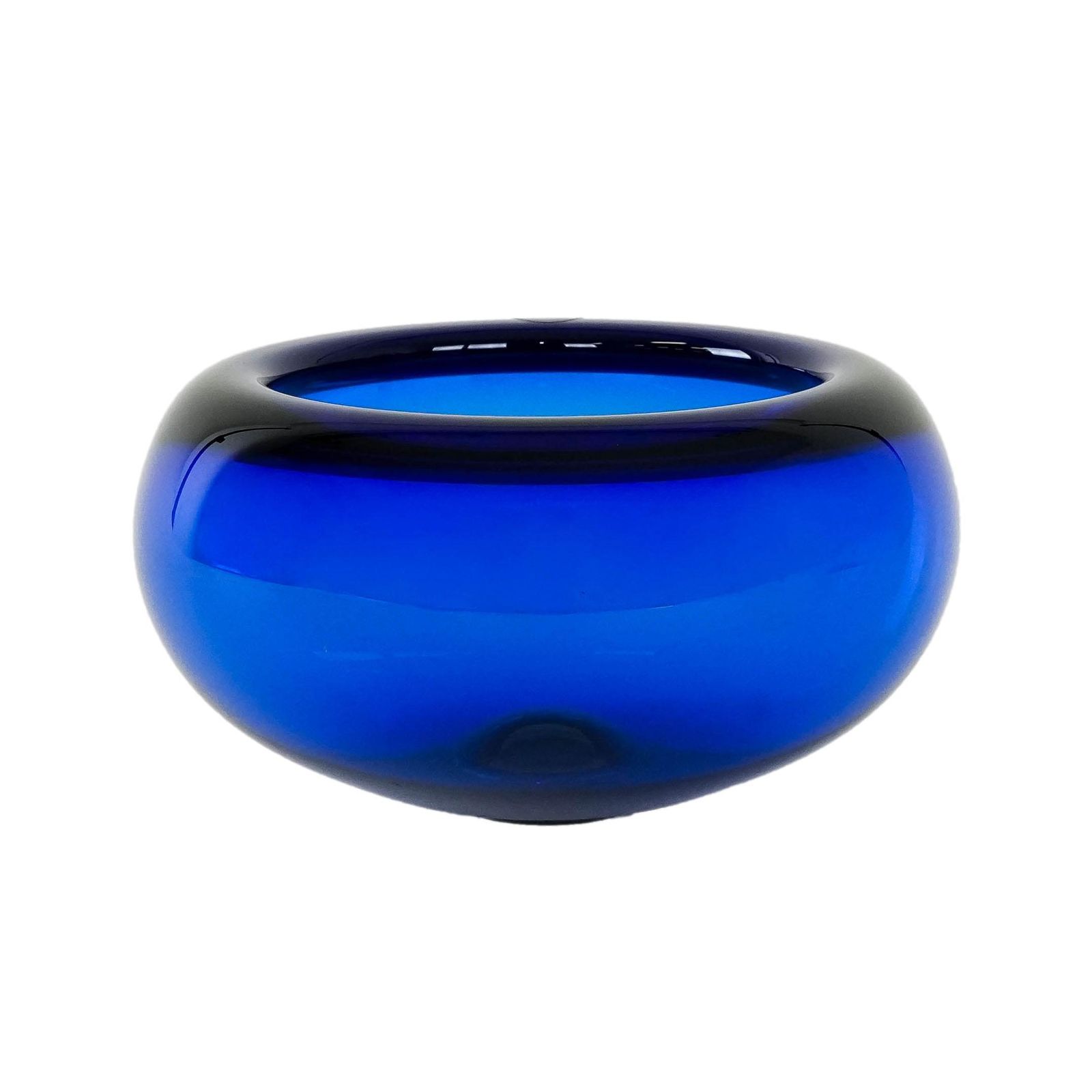 Cobalt Bowl, Danish Design, 1960s, Manufacturer: Holmegaard, Designer: Per Lütken