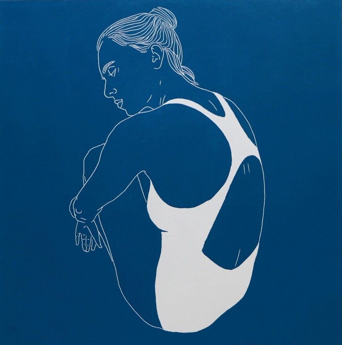 Swimmer, 2020 Agnieszka Borkowska