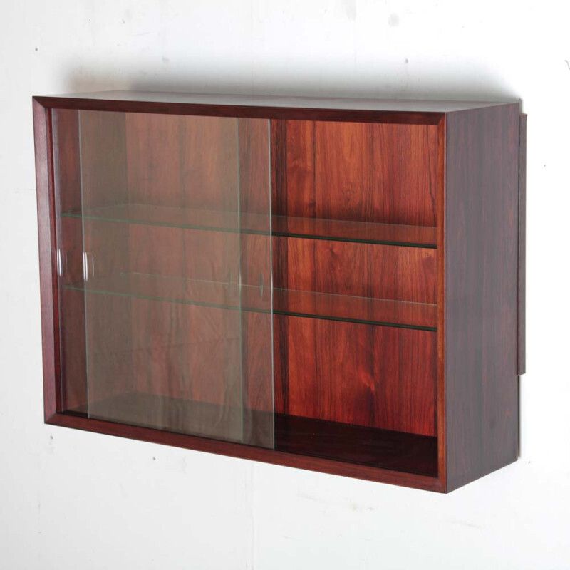 Scandinavian Rosewood Wall Cabinet By Poul Cadovius, 1960 photo furniture