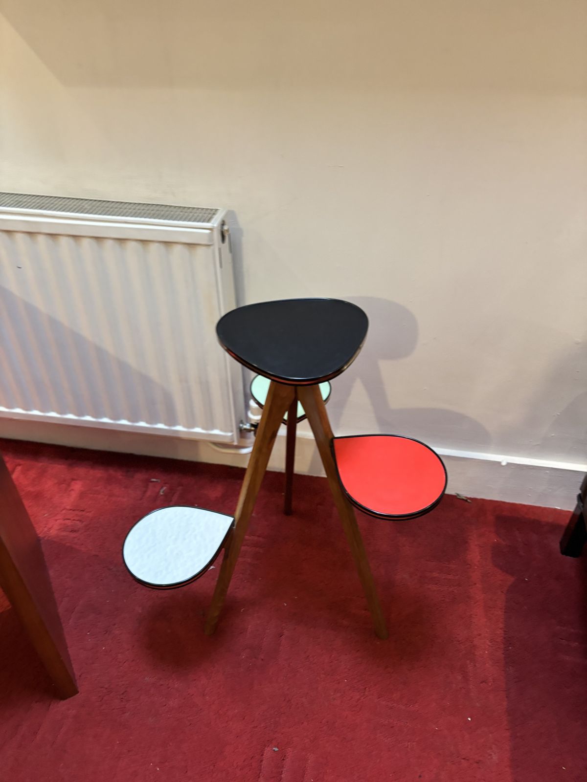 1950s German Plant Stand, Mid 20th Century photo 340.0