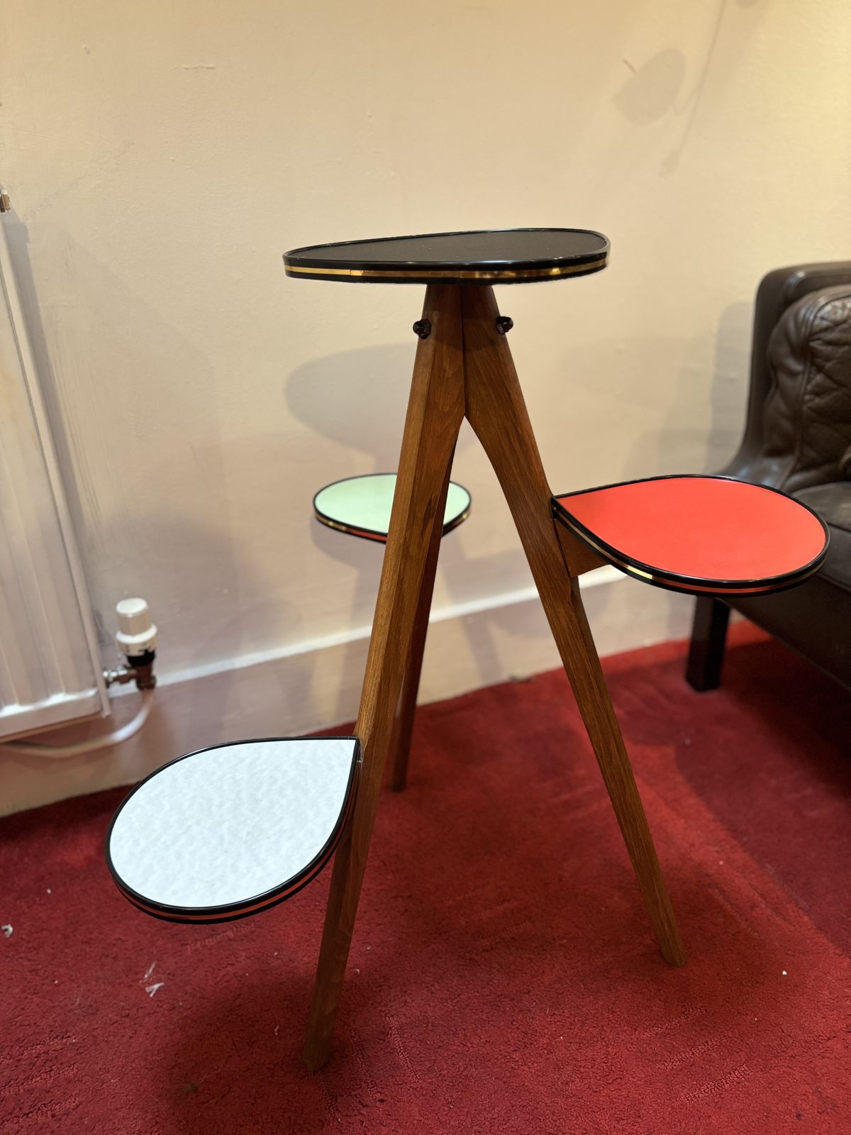 1950s German Plant Stand, Mid 20th Century photo vinterior