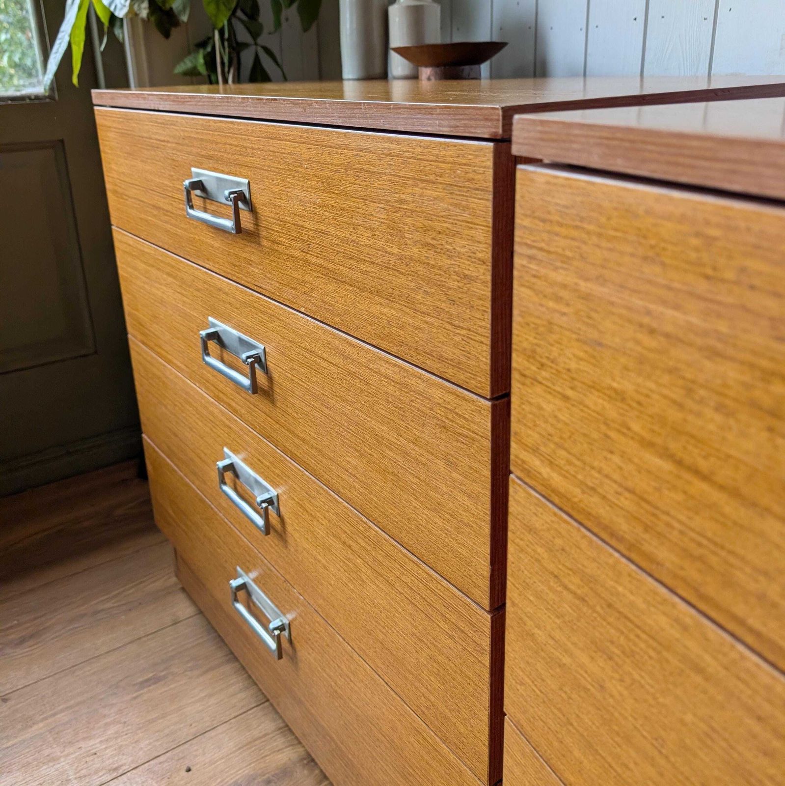 Pair Of Swedish Mid Century Chest Of Drawers photo furniture