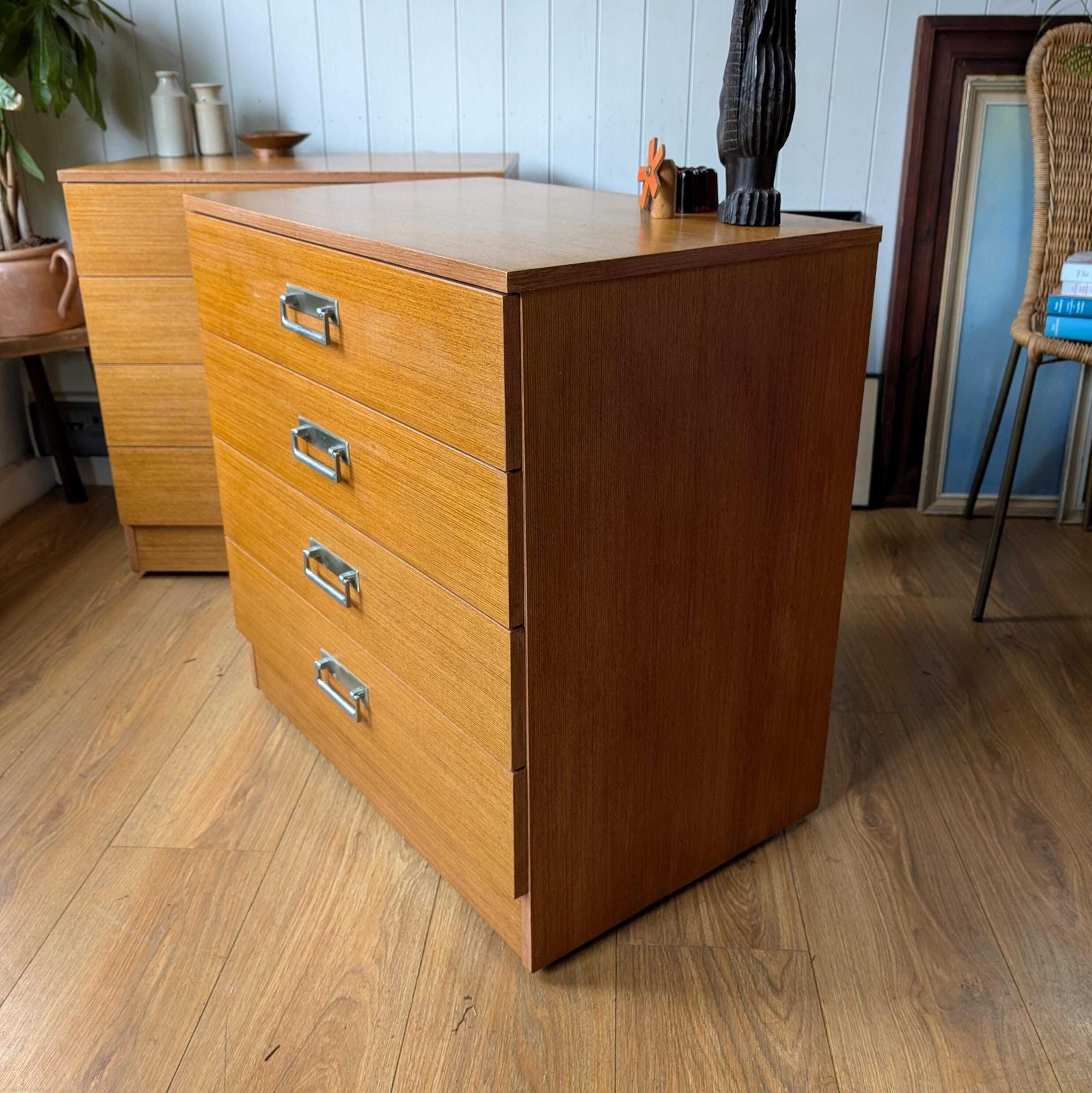 Pair Of Swedish Mid Century Chest Of Drawers photo buy
