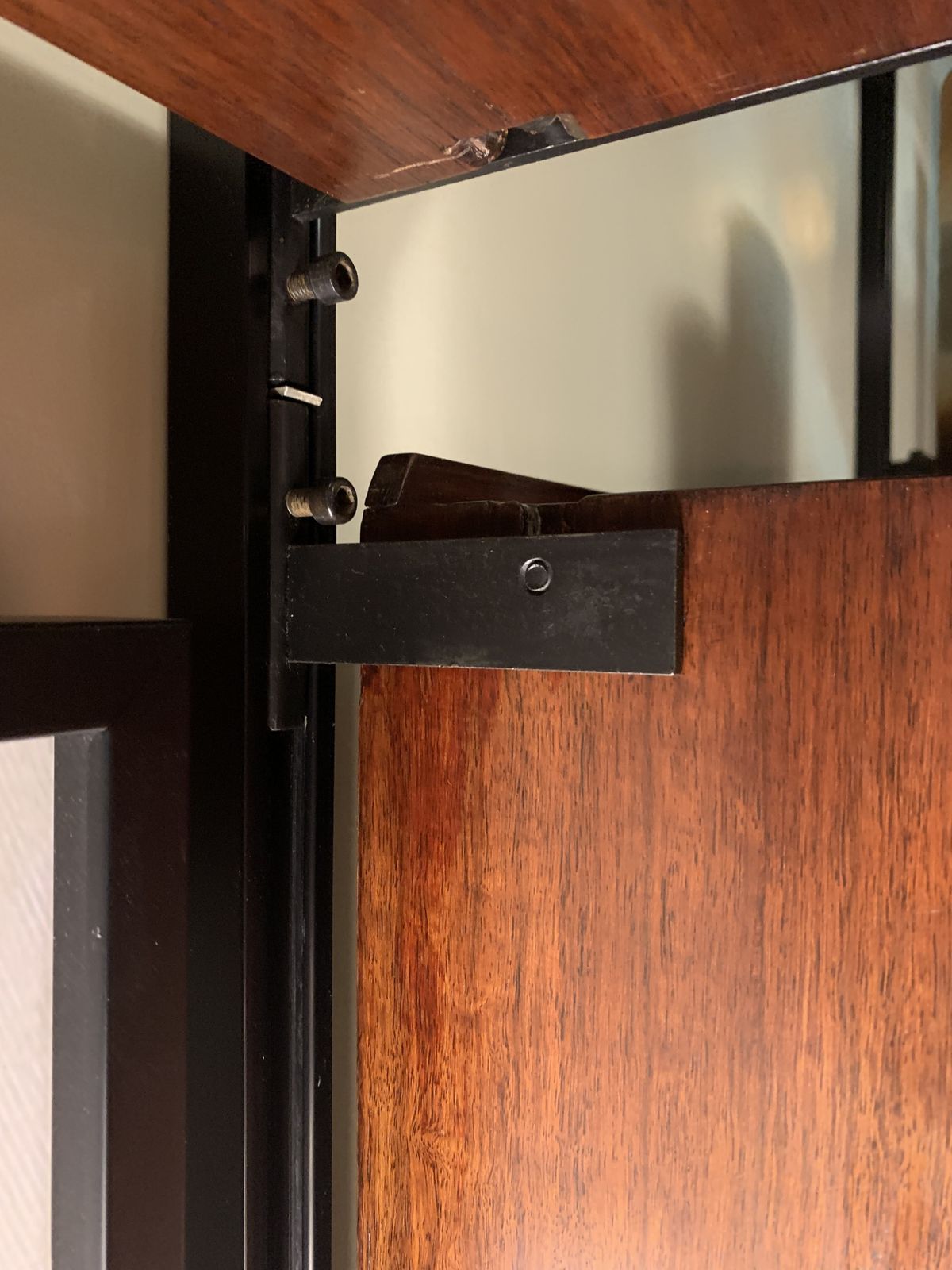 Furniture Osvaldo Borsani, Modular Bookcase In Rosewood For Tecno, 1960s photo