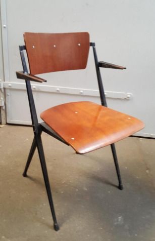Set Of 4haises Pyramid By Wim Rietveld For Cirkel Ahrend 1964