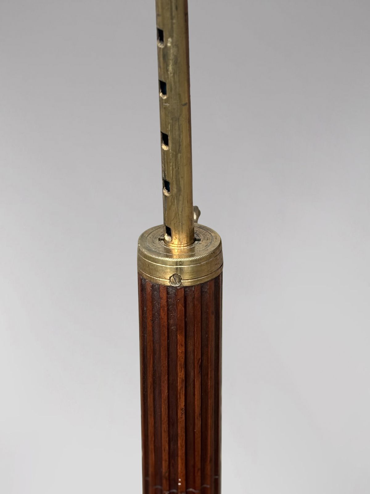 Early 19th Century Regency Period Mahogany Adjustable Folding Duet Music Stand photo vintage