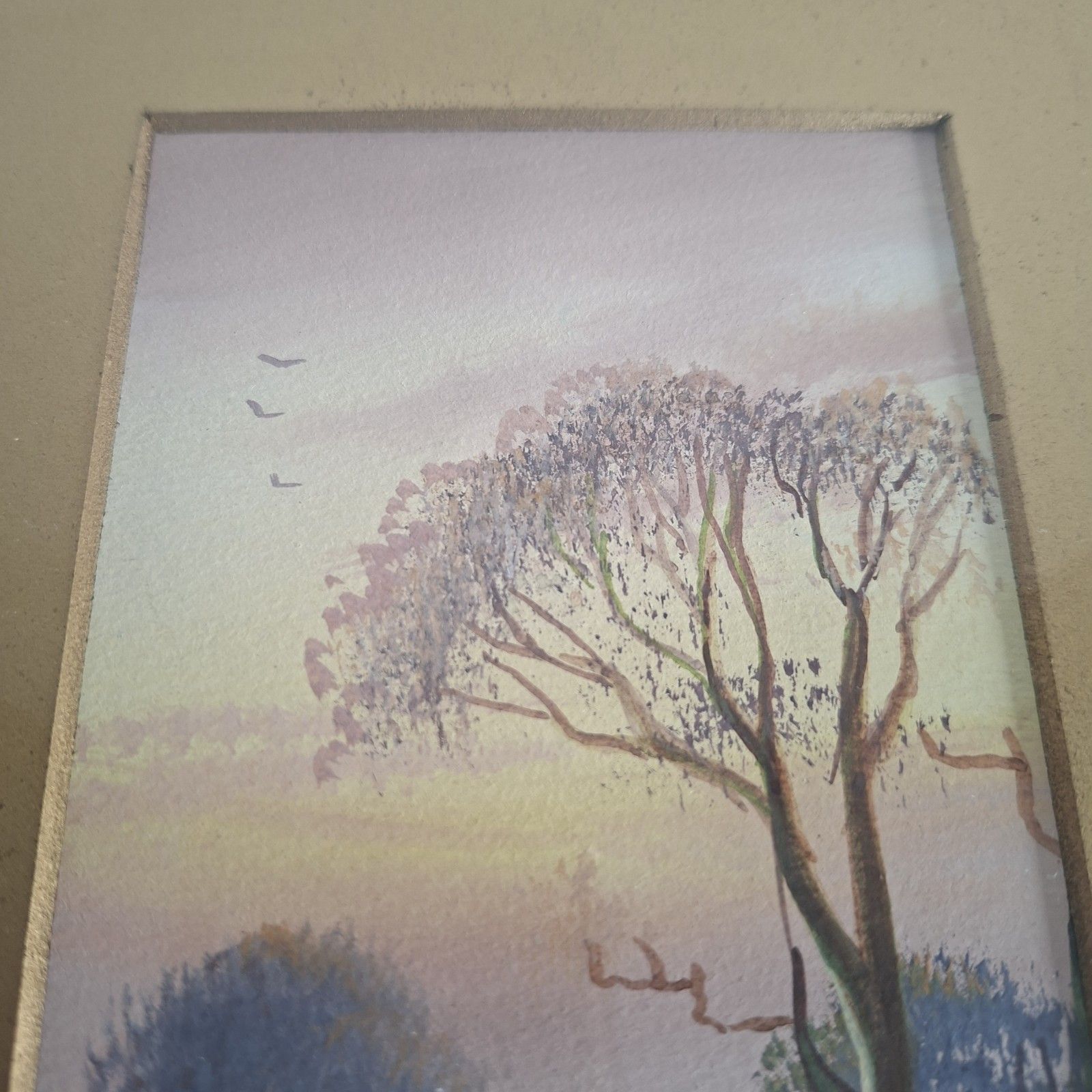 Original Watercolor Paintings Pair E Seymour Derwent Severn River Welsh Artist photo Art