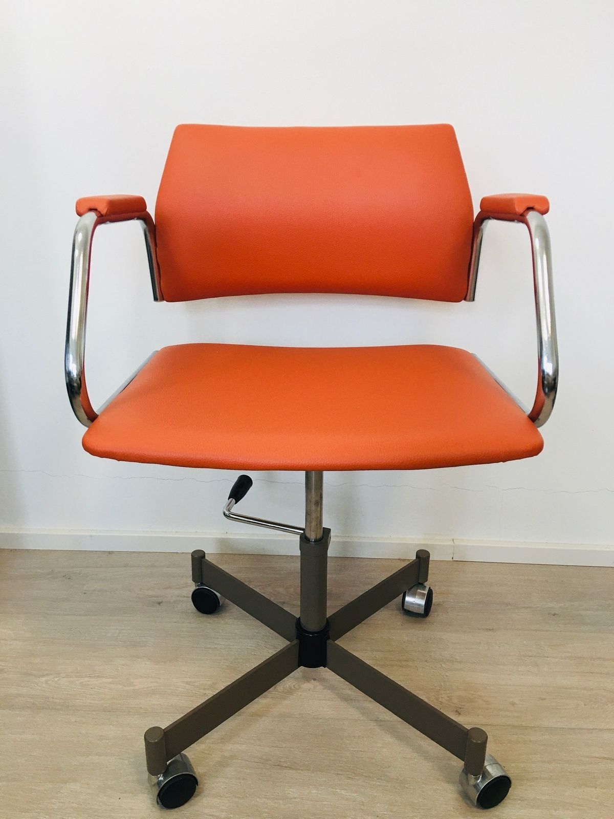 Vintage  Office Desk Chair By  Kovona, Czekoslovakia 1970's
