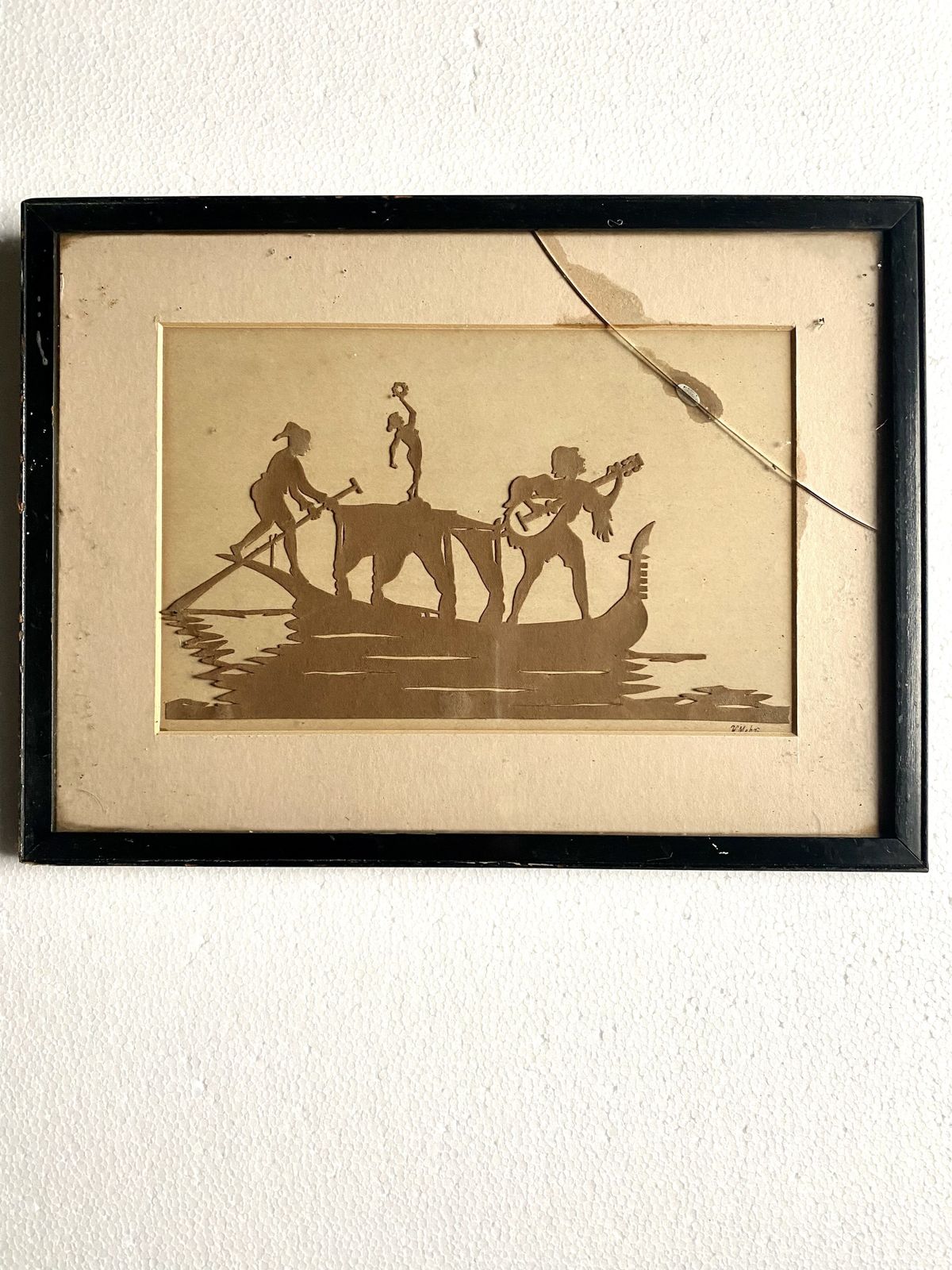 Victorian Silhouettes, 19th Century photo for sale