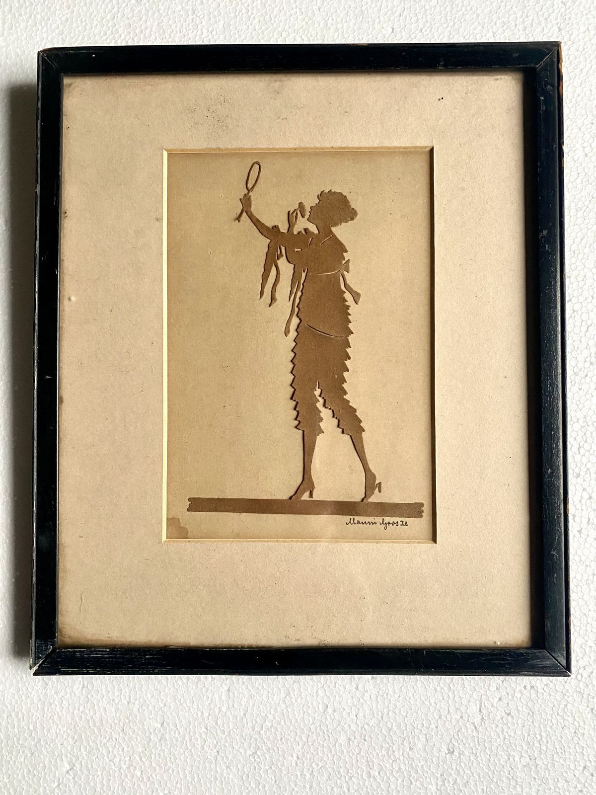 Victorian Silhouettes, 19th Century photo vinterior