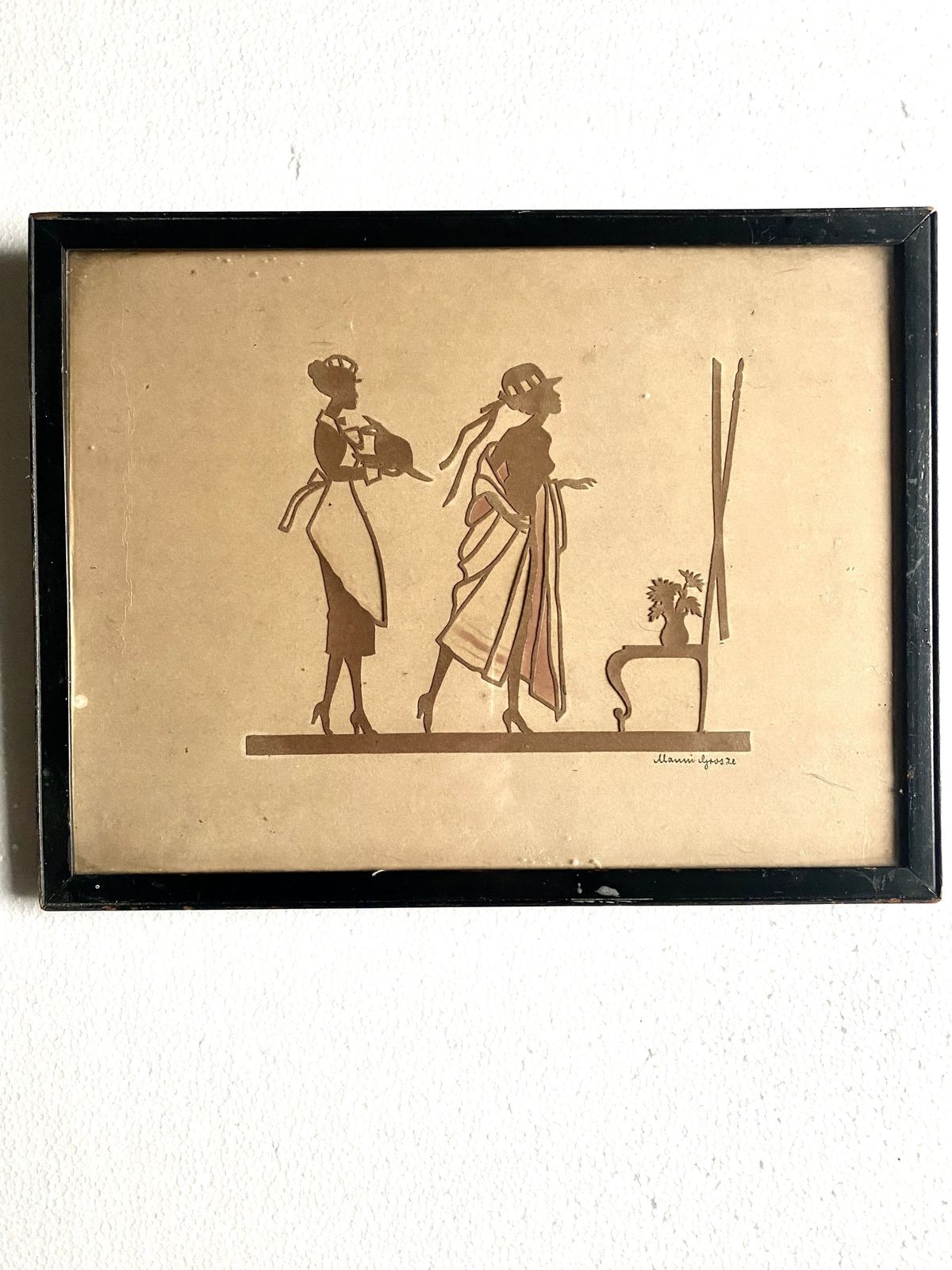 photo furniture Victorian Silhouettes, 19th Century