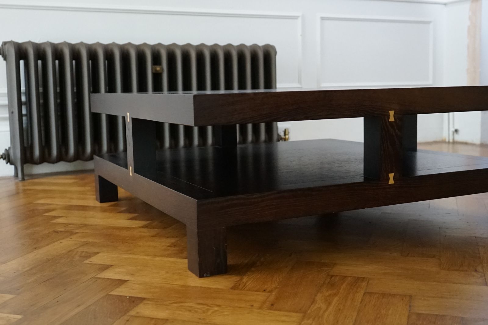 Roche Bobois X Daniel Ezan Wenge Coffee Table Vintage photo 1999.0