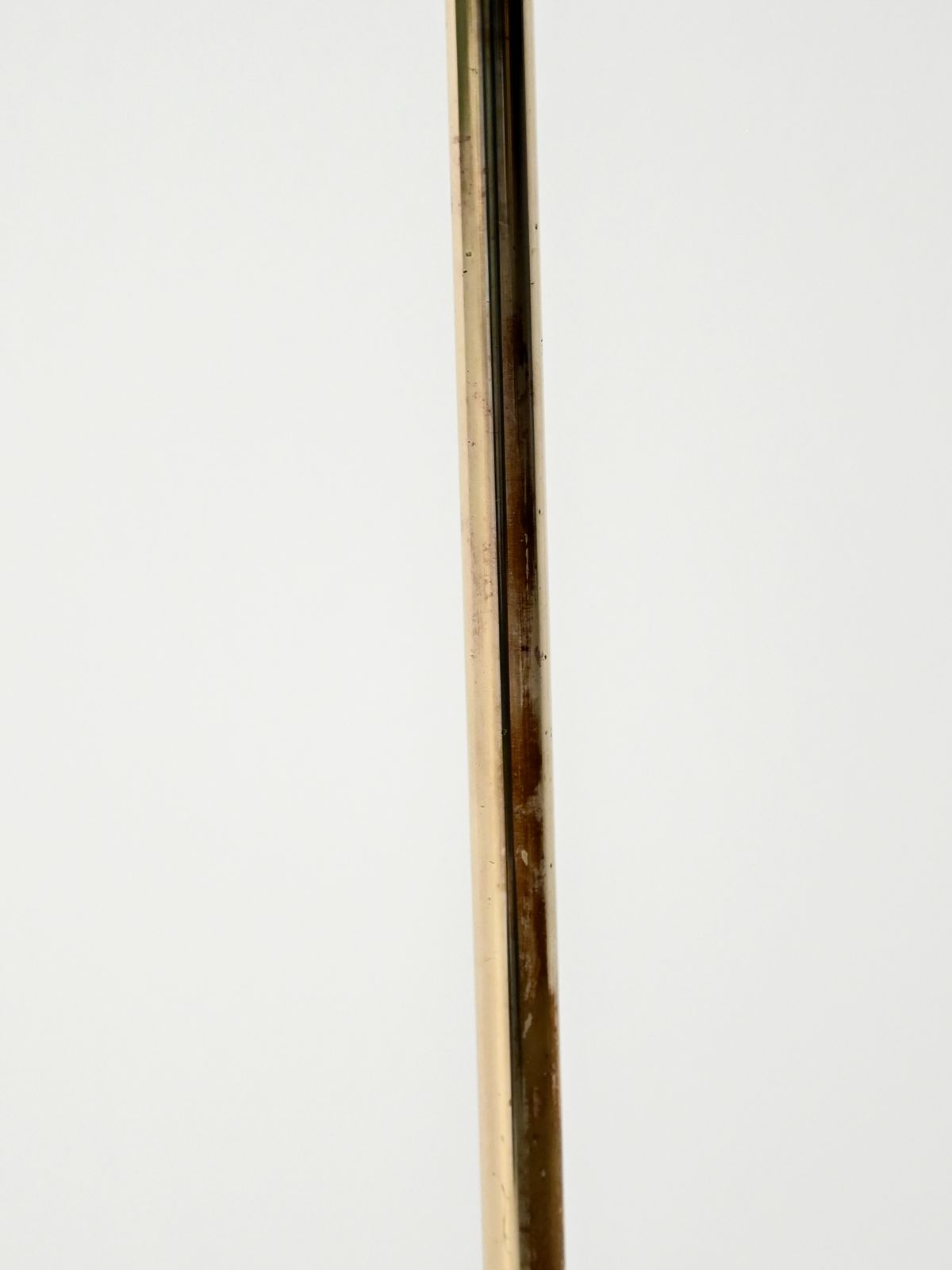 Scandinavian Floor Lamp In Brass And Chromed Metal, 1960s/70s photo vinterior