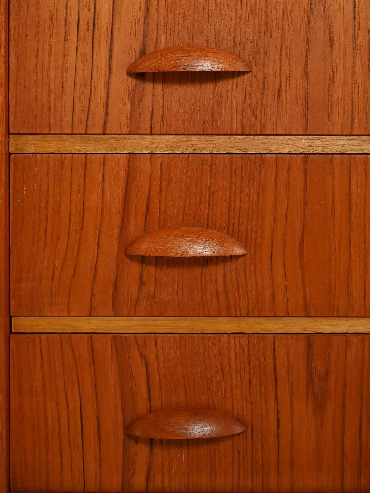 Scandinavian Teak Dressing Table With Chest Of Drawers From The 1950s And 1960s photo vinterior