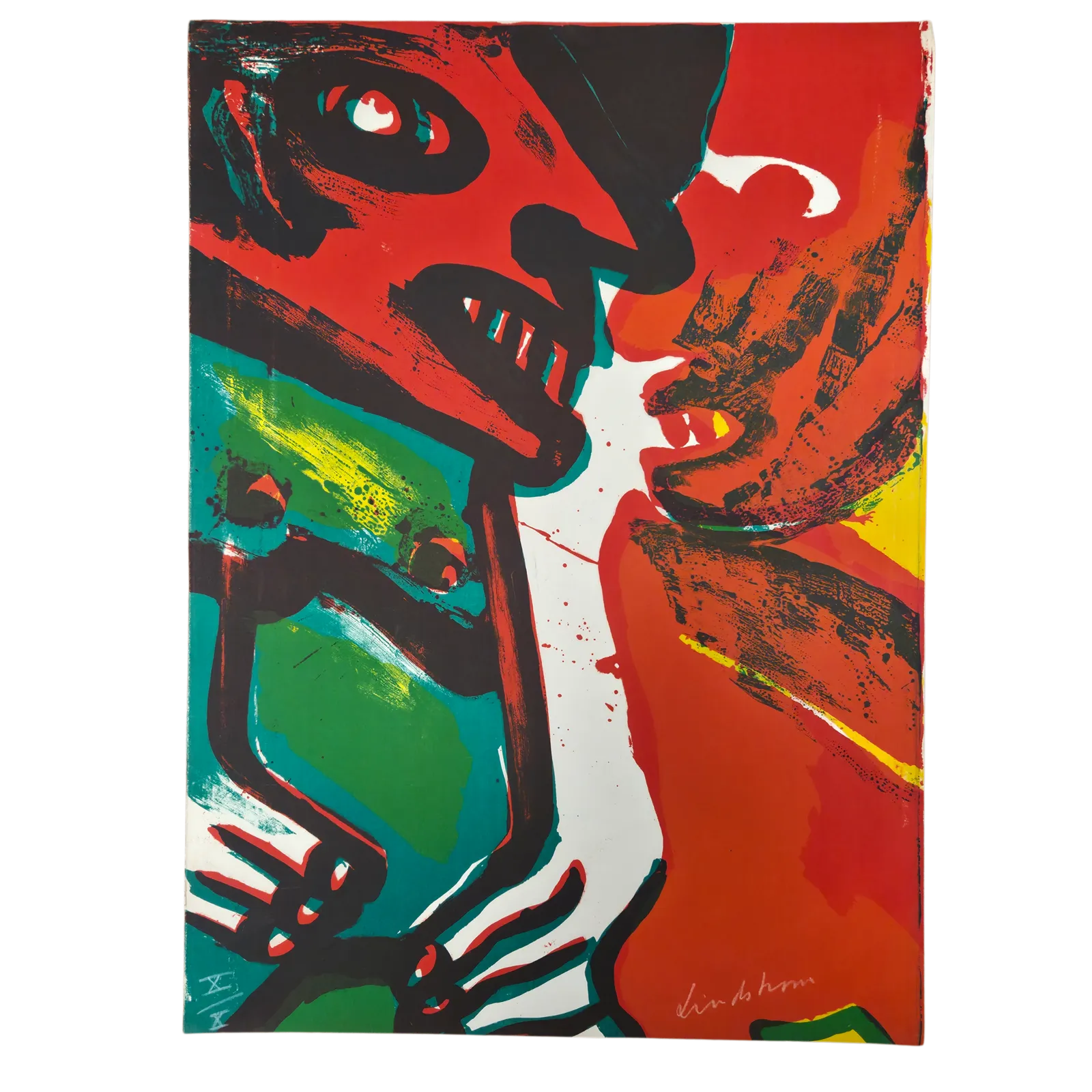 Lithographie originale signée et numérotée, Bengt Lindström (1925-2008)