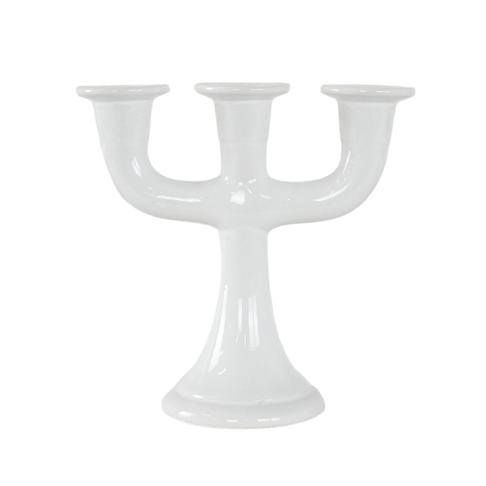 Ceramic Candle Holder, Swedish Design, 1970s, Manufacturer: Guldkroken Hjo